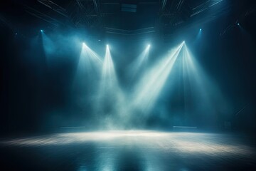 The stage was enveloped in a swirling haze of light and darkness, creating an otherworldly space that captured the imagination of the audience