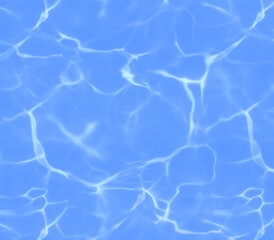 Fototapeta na wymiar blue water surface, abstract water wave background