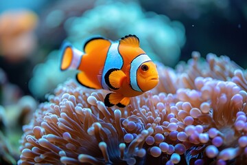 Clown fish with anemon