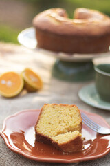 orange cake
