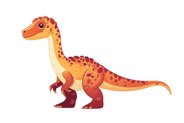 pictures of dinosaurs Drawing of cute orange characters, PNG, white background