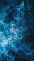 Fototapeta na wymiar Beautiful Wallpaper of Smoke Particle Effect