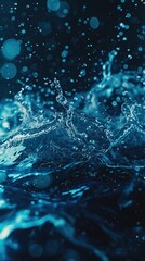Beautiful Wallpaper of Water Simulation