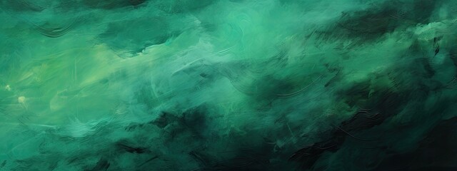 Fototapeta na wymiar abstract painting background texture with dark green