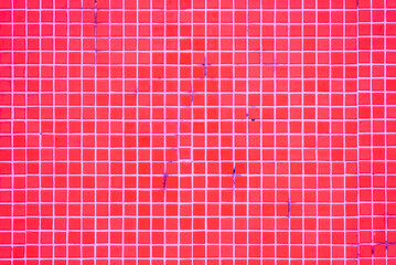 pink background with squares, mosaic tile	