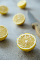 limones cortados