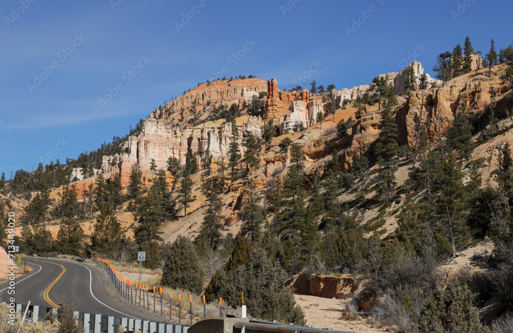 Canvas Prints Scenic Bryce Canyon Naitonal Park Utah Landscape