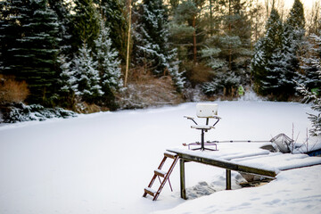 Zima Winter Natura - obrazy, fototapety, plakaty