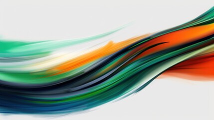 An abstract representation of flowing data streams in a modern and sleek design