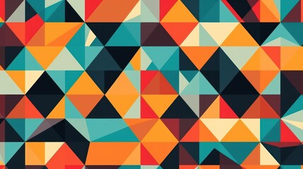 Fototapeta premium Colorfull geometric patern