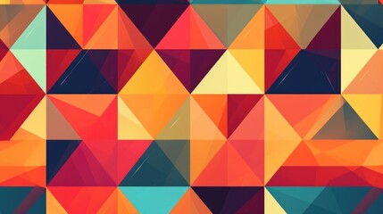 Colorfull geometric patern