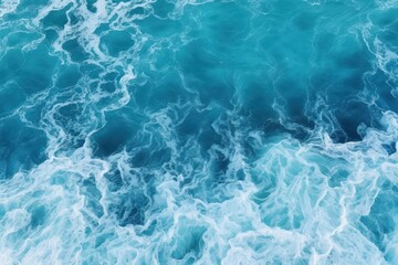  an aerial view of a body of water with a bird's eye view of the water and the surface of the water. - obrazy, fototapety, plakaty