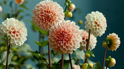 red dahlia flower