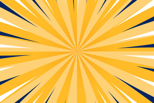 background comic yellow spiral image