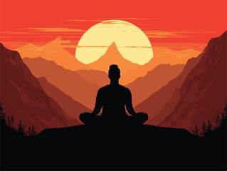 silhouette of buddha