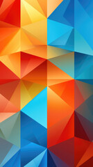 Fototapeta premium Abstract background colorful geometric pattern. Vertical orientation