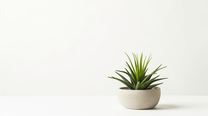 fancy decorative plant on white background