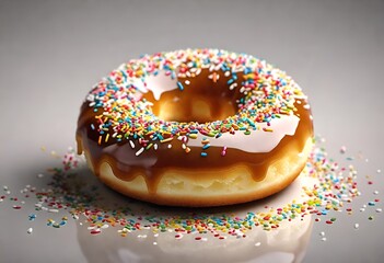 Collection of colorful donuts for Donut Day and
Mardi Gras