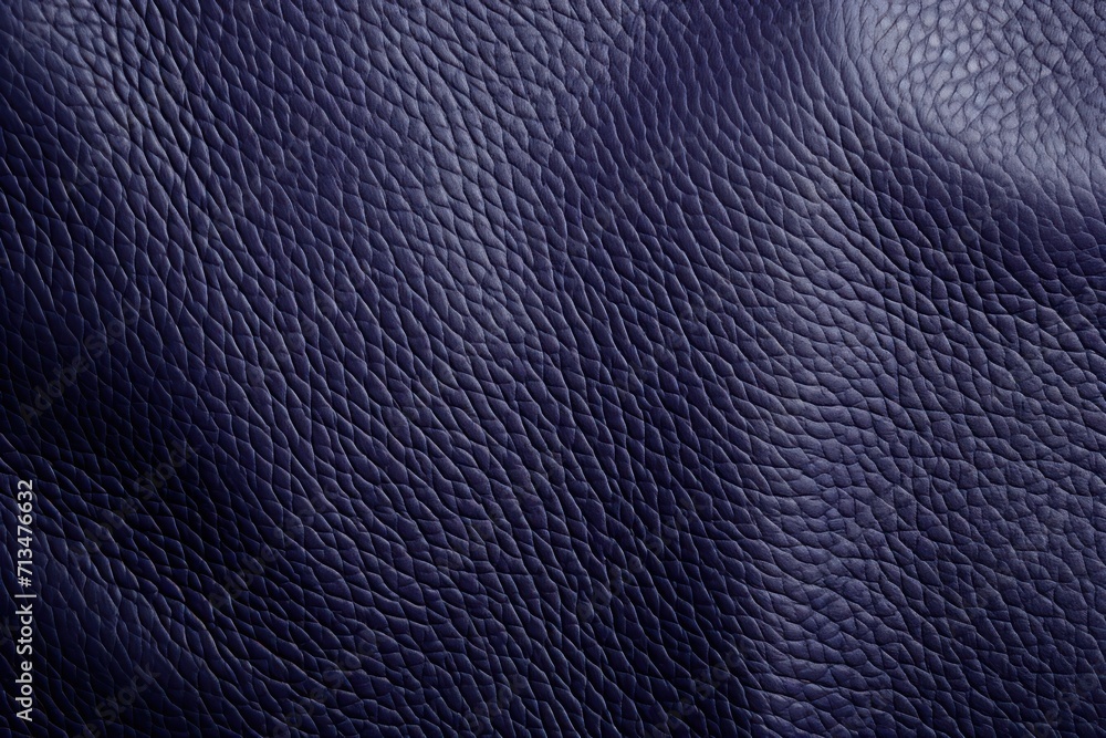 Poster a close up view of a blue leather texture with a slight pattern on the top and bottom of the image.