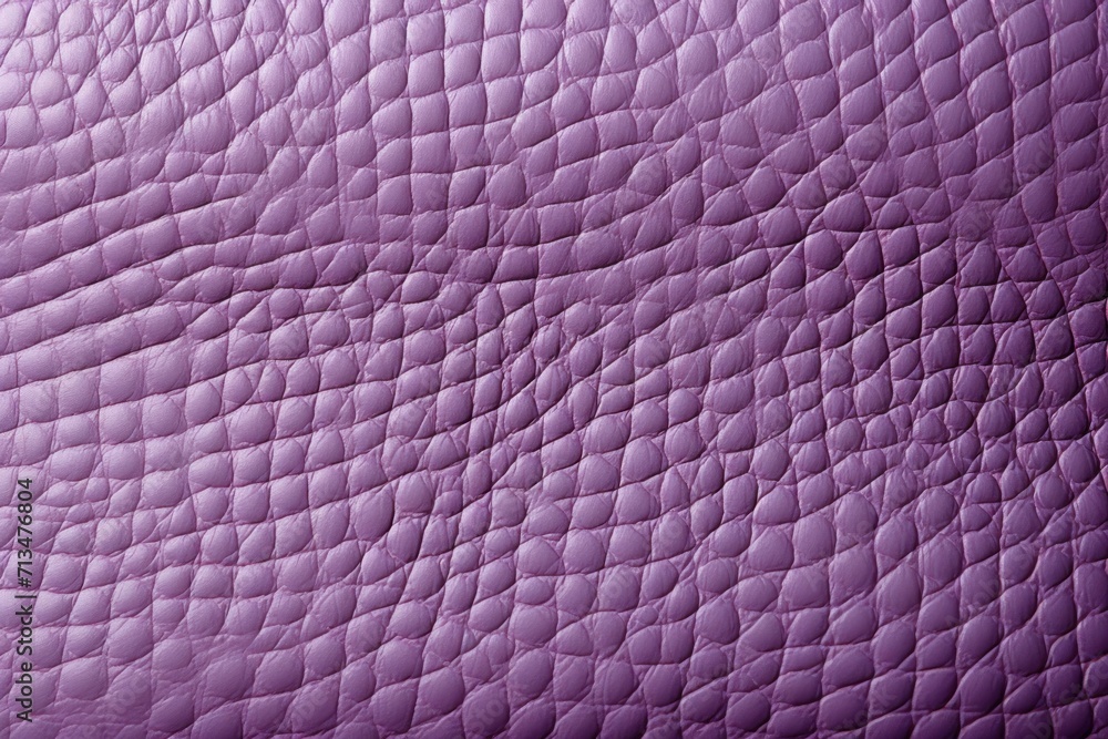 Poster a close up view of a purple leather textured background with a pattern of small squares and rectangl
