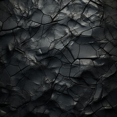 Super close-up of solidified and cracked volcanic lava.  Cracked texture, cracks, fire. 3D rendering design illustration.