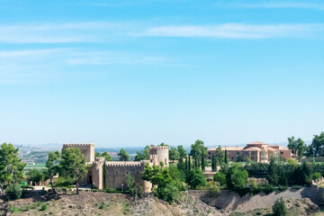 Fototapeta na wymiar Castle of San Servando. Toledo, the city of three cultures: Christian, Muslim and Jewish. Spain. Europe. 
