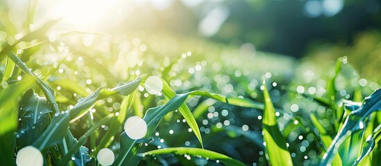 Aerial Shot Harvester Working on Field Digitalization of the Crops Growing Efficiency with AI Data Analysis Futuristic Agriculture Concept of Computerized Eco Sustainable Harvesting Solution