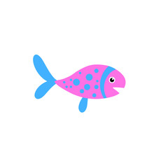 Cute Fish Cartoon