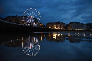 Donostia,San Sebastian - obrazy, fototapety, plakaty