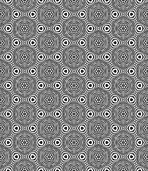 Black seamless abstract pattern. Overlay for background and backdrop. Ornamental design. PNG graphic illustration with transparent background.