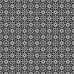 Black seamless abstract pattern. Overlay for background and backdrop. Ornamental design. PNG graphic illustration with transparent background.