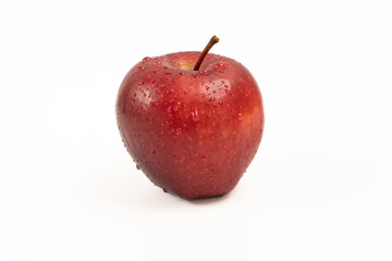 Red apple isolated on a white background
