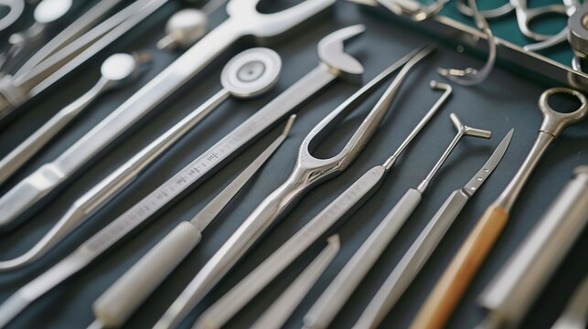 A Close-up Photography of Medical Instruments