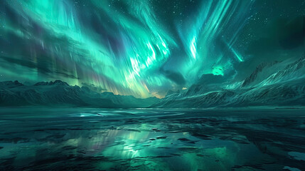 Auroral sketches recreate incredible light landscapes in polar latitudes