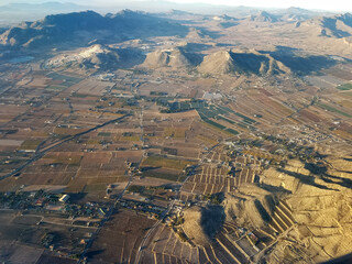Aerial view of Spain landscape - 713506679