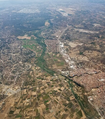 Aerial view of Spain landscape - 713506694