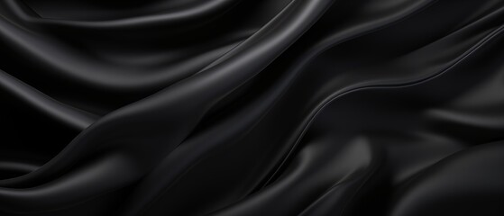 Obraz premium black satin background