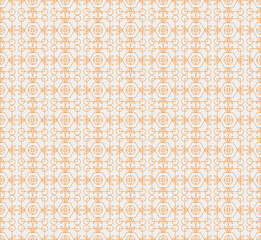 seamless pattern moroccan lattice vector