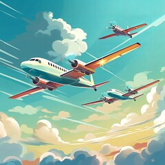 Skyward Soar: The Marvel of Aeroplanes