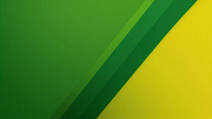 Grüne Tonfarbe und gelber Farbhintergrund, abstrakter Kunstvektor. Grün-gelbe abstrakte Hintergrundlinien Wellen. Grüne abstrakte geometrische Kratzer Hintergrundlinien