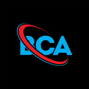 BCA logo. BCA letter. BCA letter logo design. Intitials BCA logo linked with circle and uppercase monogram logo. BCA typography for technology, business and real estate brand.