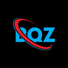 BQZ logo. BQZ letter. BQZ letter logo design. Initials BQZ logo linked with circle and uppercase monogram logo. BQZ typography for technology, business and real estate brand.