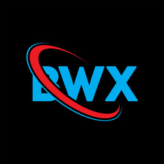 BWX logo. BWX letter. BWX letter logo design. Initials BWX logo linked with circle and uppercase monogram logo. BWX typography for technology, business and real estate brand.