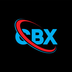 CBX logo. CBX letter. CBX letter logo design. Intitials CBX logo linked with circle and uppercase monogram logo. CBX typography for technology, business and real estate brand.