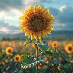 Flower, sunflower, yellow, garden, gardening, happiness, combating suicide, sun.