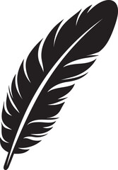 Skylight Plume Floating Feather Symbol Winged Whispers Soaring Bird Icon