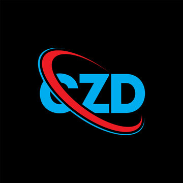 CZD logo. CZD letter. CZD letter logo design. Initials CZD logo linked with circle and uppercase monogram logo. CZD typography for technology, business and real estate brand.