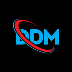 DDM logo. DDM letter. DDM letter logo design. Initials DDM logo linked with circle and uppercase monogram logo. DDM typography for technology, business and real estate brand.