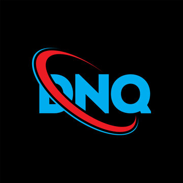 DNQ logo. DNQ letter. DNQ letter logo design. Initials DNQ logo linked with circle and uppercase monogram logo. DNQ typography for technology, business and real estate brand.