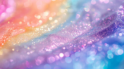 shiny multicolored background texture with bokeh.